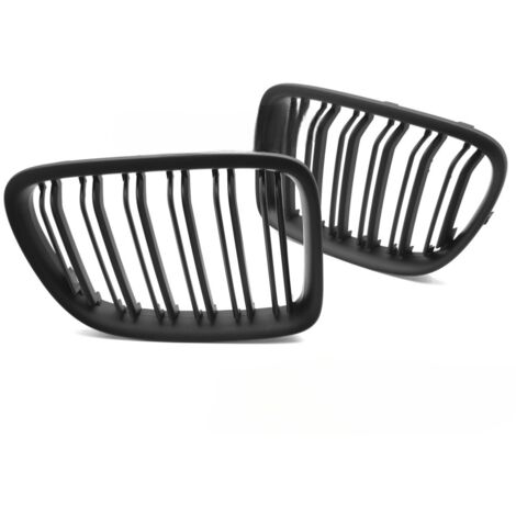 Grille de calandre avant BMW X1 E84 de 2009 a 2014 noir matt-42674520