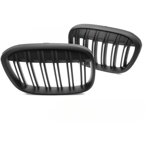Grille de calandre avant BMW X1 F48 de 2015 a 2020 noir matt-42674563