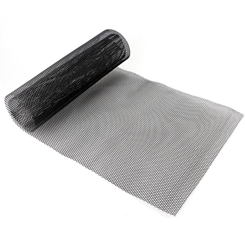 Sjlerst - Grille de calandre de voiture Grille de pare-chocs de garniture maillée en nid d'abeille Maille centrale de grille de grille, trou