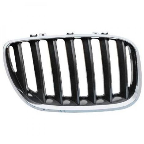 Grille de calandre droit chrome noire BMW X5 (E53) 2003-2007