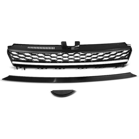 Grille de calandre VW Golf 7 13-17 look R noir chrome-27318167