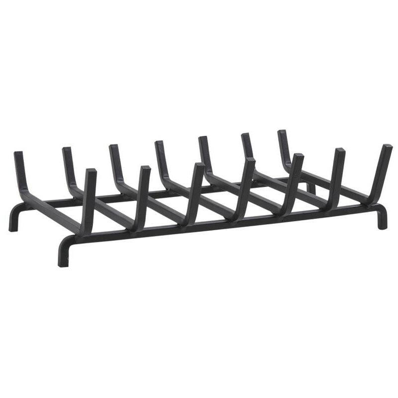 Grille de cheminée en fer 50x30x14cm