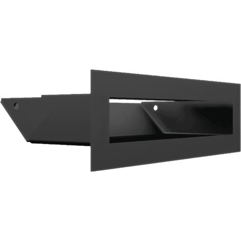 KRATKI Grille de cheminée LUFT 6x20 noir