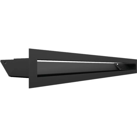 KRATKI Grille de cheminée LUFT 6x60 noir