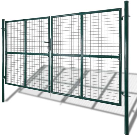 Grille de clôture/porte de jardin en filet 300x175 cm