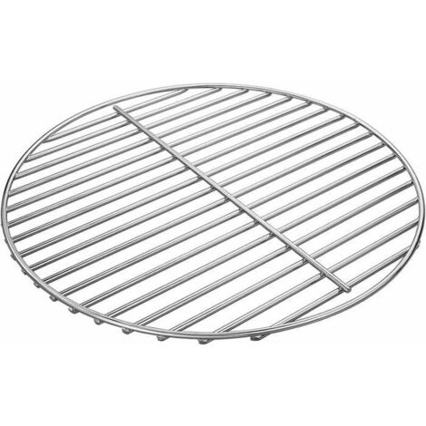 Grille de Cuisson en Acier Inoxydable 13,5" – Compatible avec Gril 18,5", Résistante, Durable et Facile à Installer