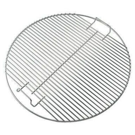 GRILLE DE CUISSON RONDE PLAQUE GRILL GRILLADE BARBECUE CHARBON WEBER