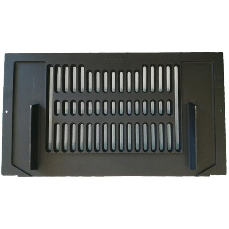Grille de foyer poele a bois 580x326 mm - 10.8 kg pour cheminee Supra FR0040950B