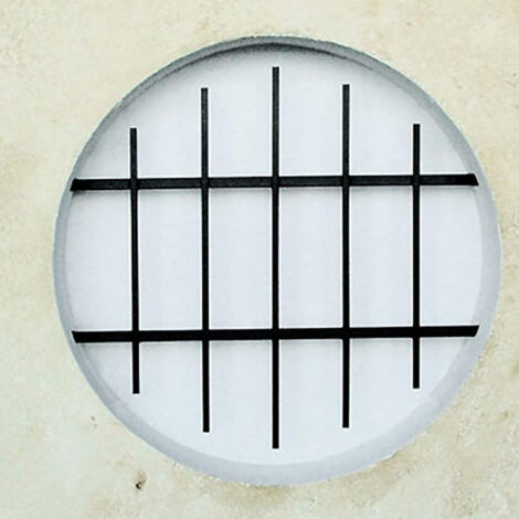 Grille de Defense Close diametre 80 cm pour Fenetre ronde (côte tableau)