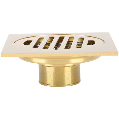 Grille de douche en laiton anti-odeurs pour salle de bain, cuisine et toilettes