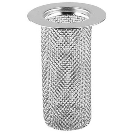 Grille de Drain Anti-Obstruction en Acier Inoxydable 304 Épais, Universal pour Salle de Bain, Cuisine, Baignoire (Diam. 25-55 mm, Lot de 1)