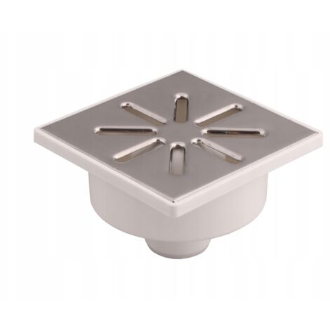 Grille de drainage 15x15cm Drain de fond Ø50 AQUER