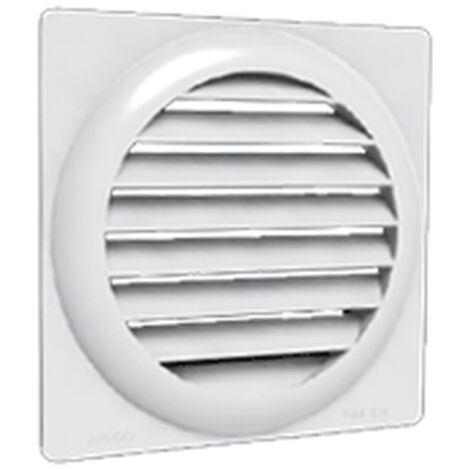Grille de façade plastique à auvents 100 + clips - GAE - GAE100 ECONONAME - GAE100
