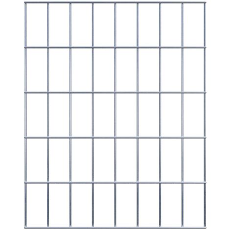 Grille de Gabion à l’unité - Dimensions: 40 cm x 50 cm - mailles de 5 x 10 cm - Made in Germany