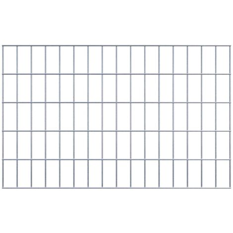 Grille de Gabion à l’unité - Dimensions: 80 cm x 50 cm - mailles de 5 x 10 cm - Made in Germany