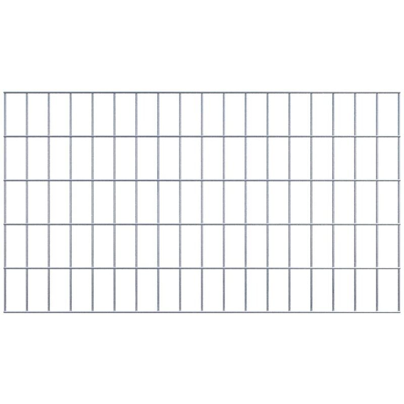 Grille de Gabion à l'unité - Dimensions: 90 cm x 50 cm - mailles de 5 x 10 cm - Made in Germany