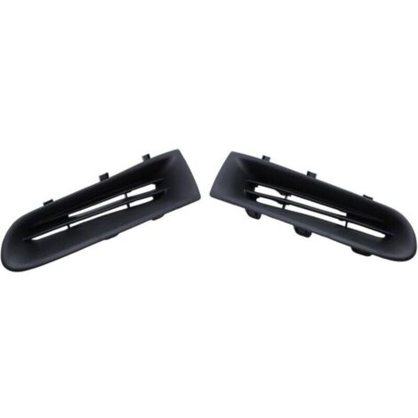 Grille de pare-chocs avant gauche et droite pour Renault Clio MK3 2005-2009 7701208684 - ABS noir (gauche)