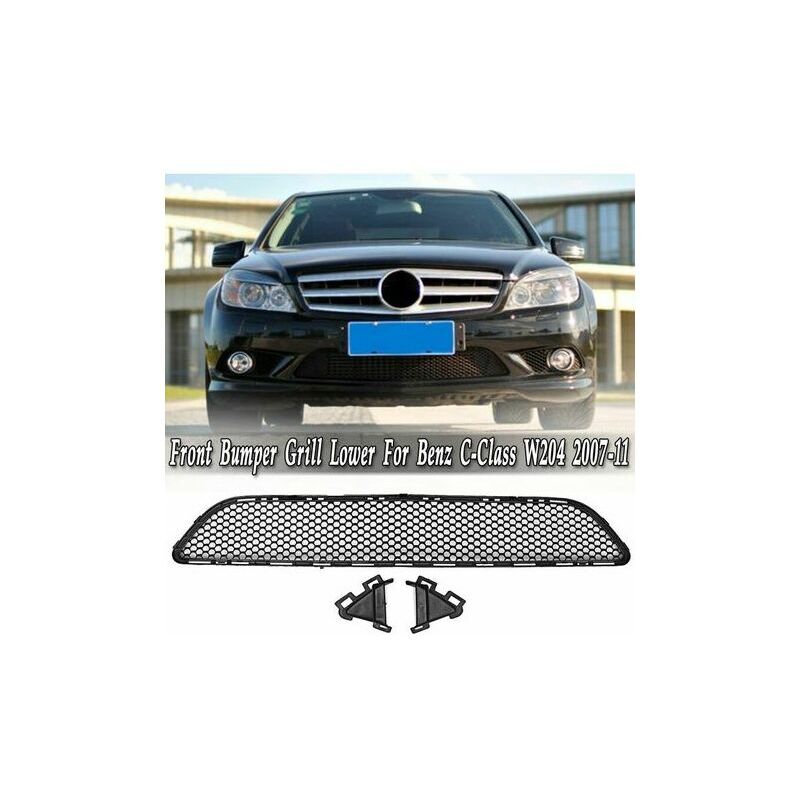 Grille De Pare-chocs Avant Pour Mercedes-Benz Classe C AMG W204 2007-2011