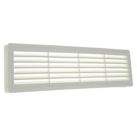 Grille de porte d'aération blanche - KRA DRZ BIA