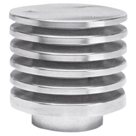 Grille de prise/rejet d'air circulaires toiture et puits canadiens NATHER 777055