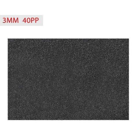 Grille de protection acoustique en mousse éponge S8 pour caisson de basses et home cinéma - 3 mm - 400 pp