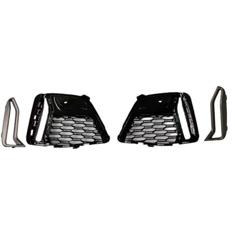 Grille de protection antibrouillard, grille d'aération latérale, cadre de prise d'air pour BA illustrée