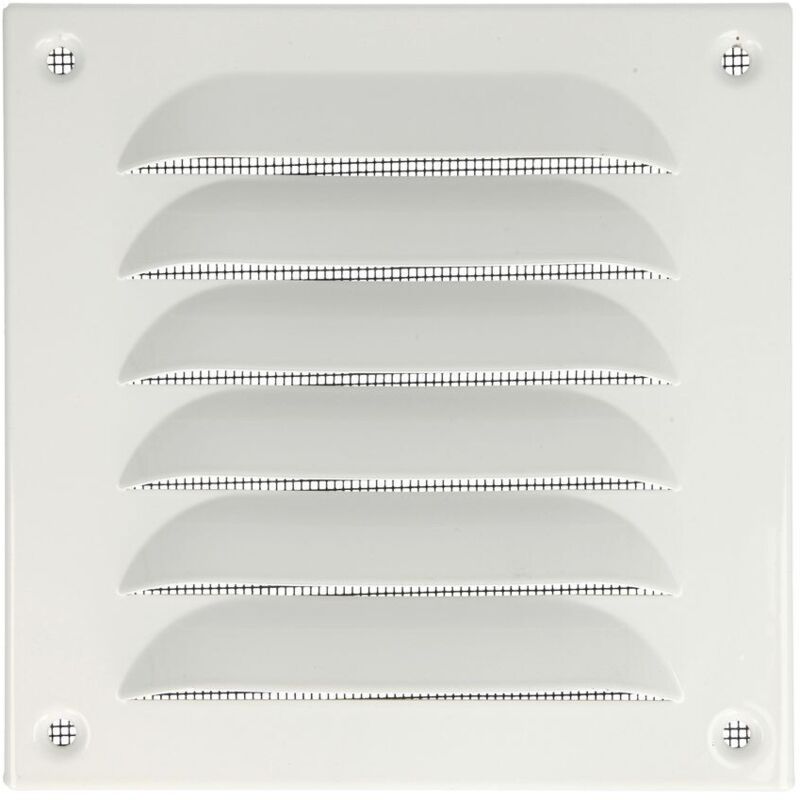 Grille d’intempéries Upmann aluminium blanc trafic RAL 9016