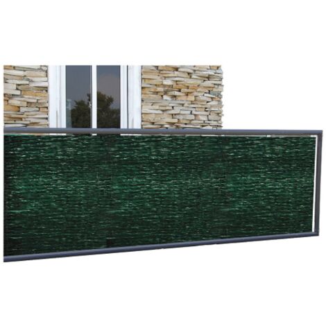 Grille de protection e'cran vert Supergreen 300x150 cm en polyester pour usage exte'rieur