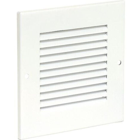 Grille de protection intemperies marron laquee H/l: 205 x 205 mm