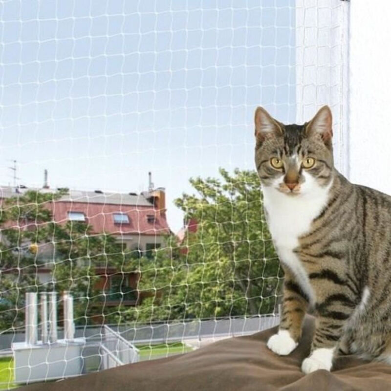 Trixie Katzenschutznetz transparent 3 m, 8 m