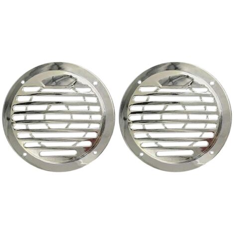 Grille de protection pour haut-parleur de voiture, cache-grille, protection pour caisson de basses 96 mm, argent