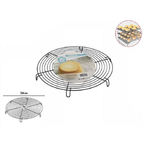 Grille De Refroidissement Pour Gâteaux Ronds De 30 Cm Avec Pieds 74150