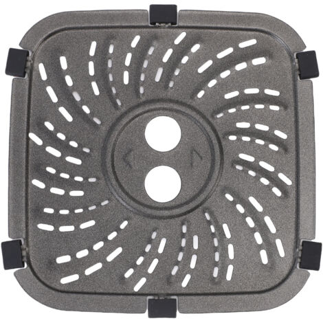[Grille de remplacement pour friteuse] + [Stainless Steel] + [6QT/8QT PowerXL] + [Haut grillage 19.8x19.5cm]