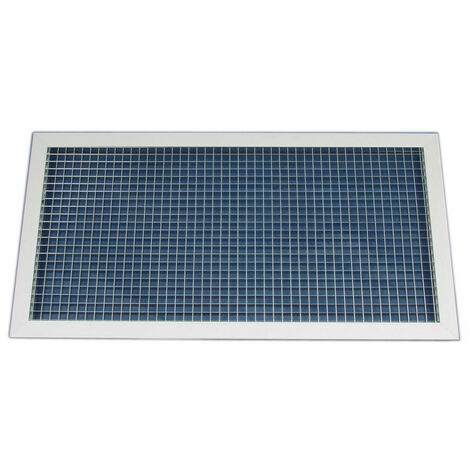 Grille de reprise à mailles fixes, alu, D 500 x 150 mm S&P (UNELVENT) 852473