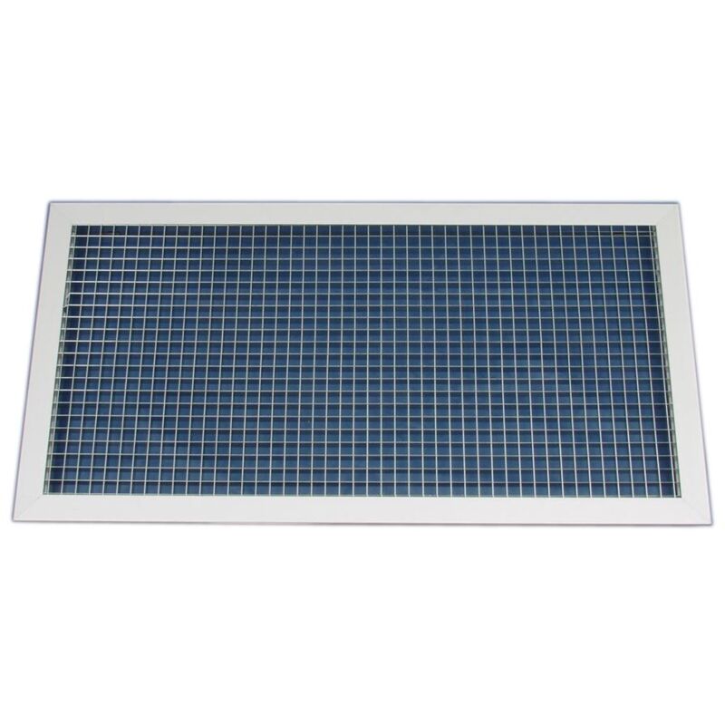 Grille de reprise à mailles fixes alu de 390 à 650 m3/h d 300 x 150 mm s&p ( Unelvent 852471