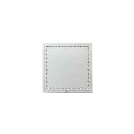Grille de reprise sans filtre. Montage plafond modulaire. Couleur blanche - GRTP-FP 595/595 - 529340 ATLANTIC - 529340