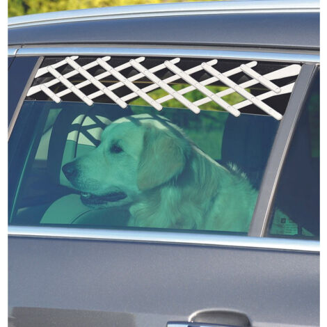 Grille de sécurité fenêtre de voiture pour chien. - zolux