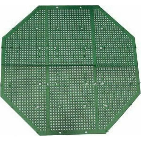 Grille de sol Juwel, grille de souris, grille de protection, grille de rat pour composteur, 82 x 82 cm