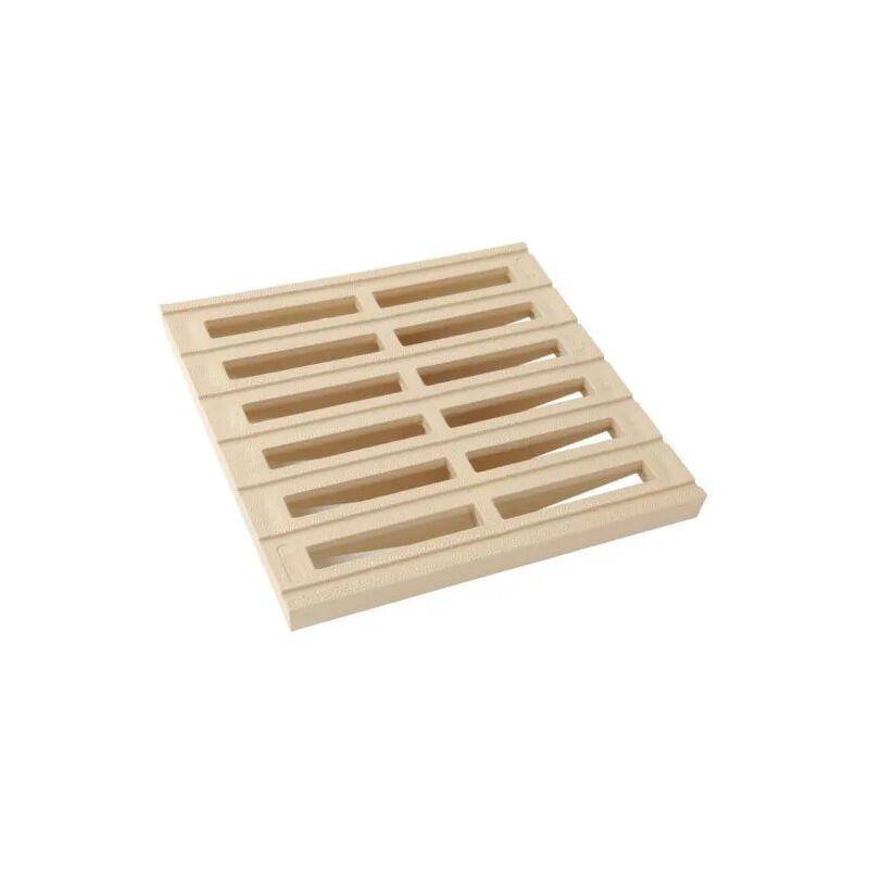 Nicoll - Grille de sol seule 25x25, sable