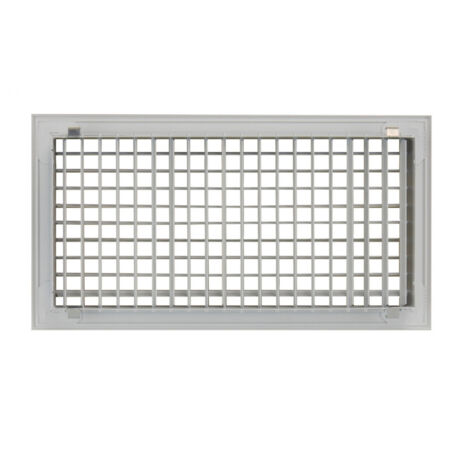 Grille de soufflage double déflexion 400x200mm - Atlantic