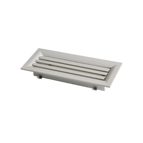 Grille de soufflage double déflexion courbe - 400x150mm