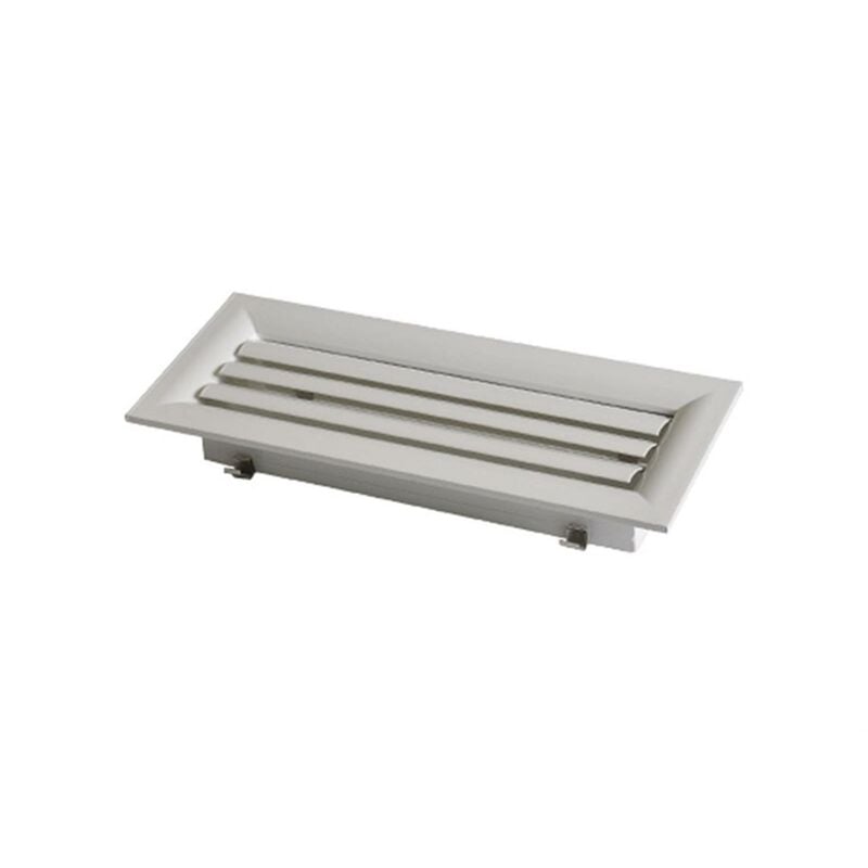 Baillindustrie - Grille de soufflage double déflexion courbe - 400x150mm
