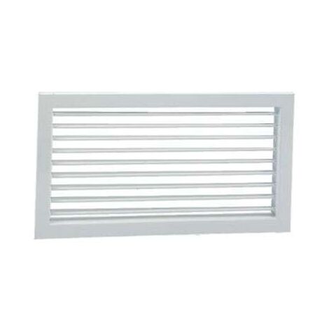 Grille de soufflage Montage mural Couleur blanche - GSF 600X200 - 528008 ATLANTIC - 528008