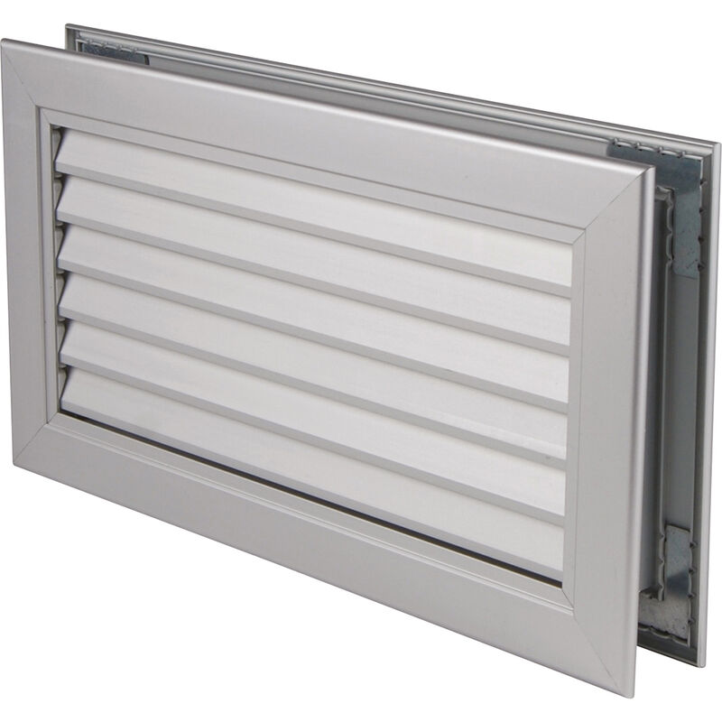 Grille de transfert pour porte - Aluminium 300x150