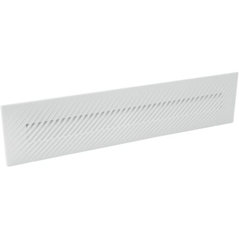 Grille de ventilation avec moustiquaire 60cm blanc gam6b