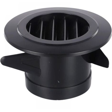 Grille de ventilation avec panneau amovible conçu pour une utilisation au mur ou au plafond, fabriqué en plastique ABS (75 mm)