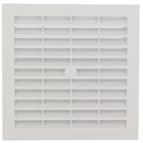 NICOLL grille de ventilation carree a visser ou a coller type b114