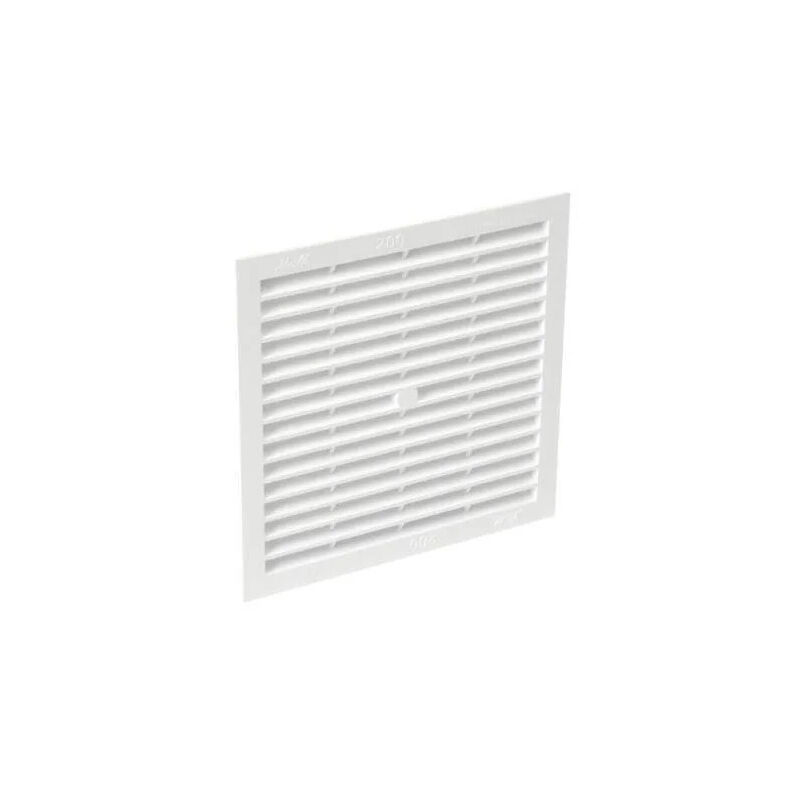 Nicoll - Grille de ventilation carrée à visser ou à coller type 200cm2 1B214