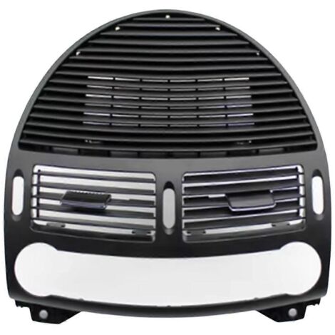 Grille de ventilation centrale de climatisation du tableau de bord, cache de panneau pour