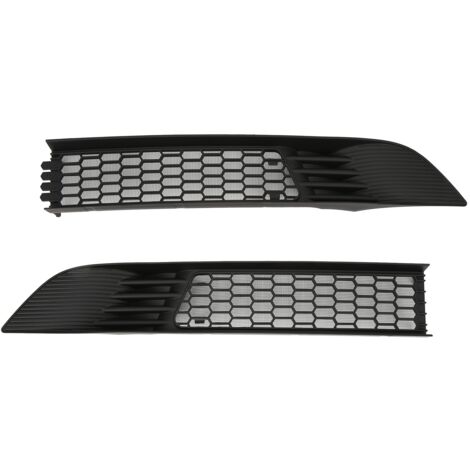Grille de ventilation de pare-choc avant en maille noire brillante, 2 pièces, remplacement pour Tesla modèle Y 2020 – 2023